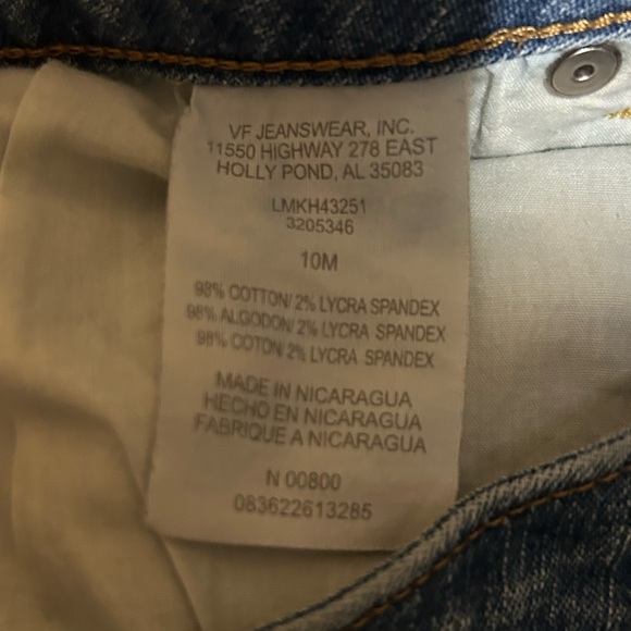 Lee Riveted Ultimate 5 Cropped Jeans, size 10m, smoke free home - Picture 5 of 5